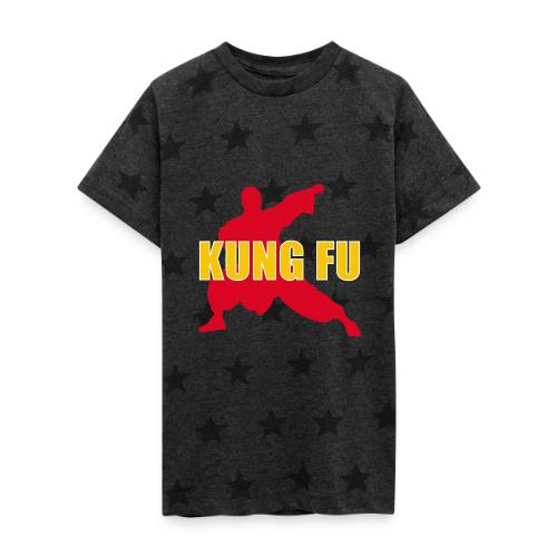 Kung Fu Energy - Kid's 5 Star Print T-Shirt