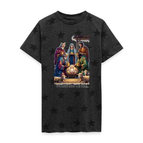 Three Wise Men T-Shirt - Kid's 5 Star Print T-Shirt