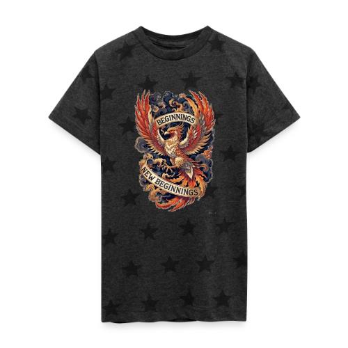 Phoenix New Year T-Shirt - Kid's 5 Star Print T-Shirt
