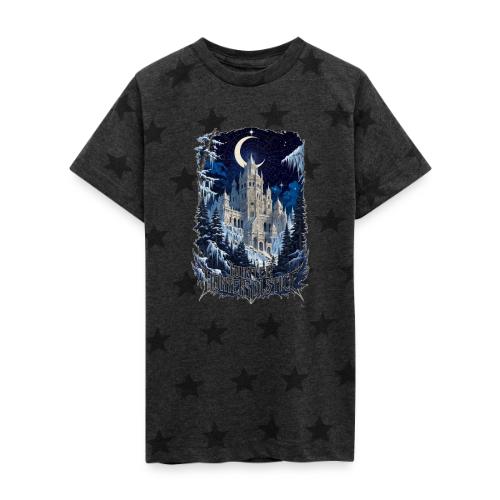 Celestial Winter Temple T-Shirt - Kid's 5 Star Print T-Shirt