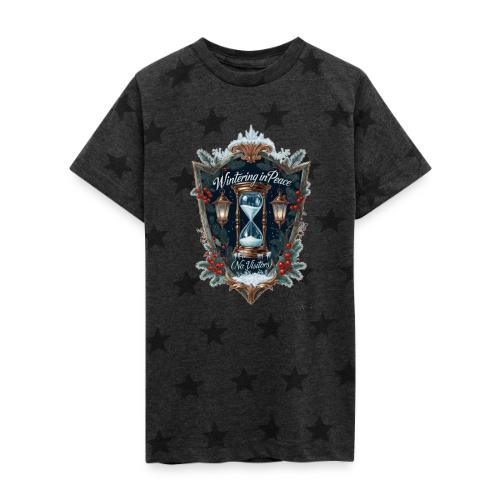 Wintering in Peace (No Visitors) T-Shirt - Kid's 5 Star Print T-Shirt