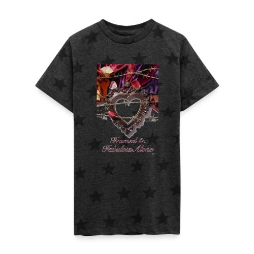 Framed & Fabulous Alone T-Shirt - Kid's 5 Star Print T-Shirt