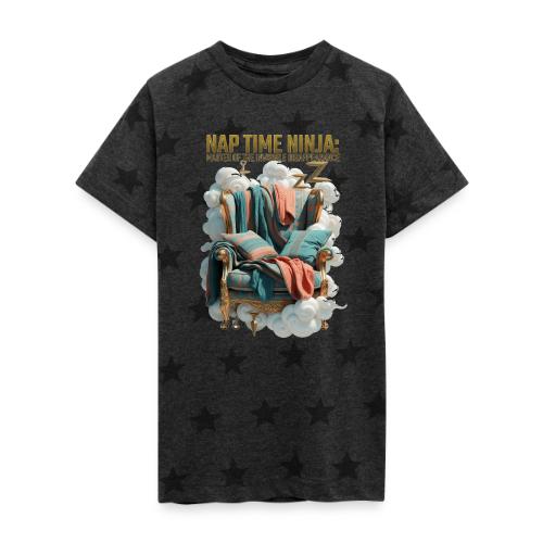 Nap Time Ninja T Shirt - Kid's 5 Star Print T-Shirt
