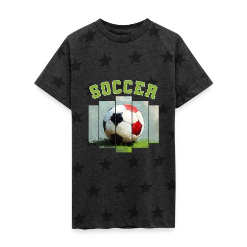 Soccer Core - Kid's 5 Star Print T-Shirt