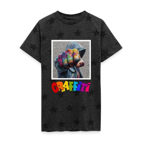 Graffiti: Urban Expression - Kid's 5 Star Print T-Shirt