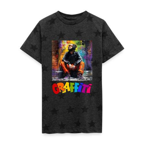 Graffiti: Urban Art - Kid's 5 Star Print T-Shirt
