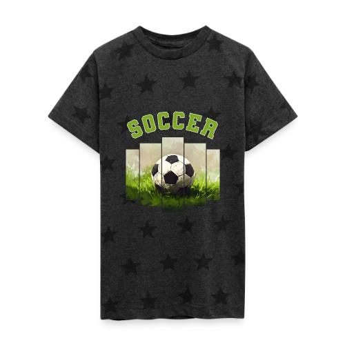 Soccer Focus - Kid's 5 Star Print T-Shirt