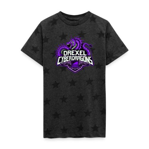 Purple Team - Kid's 5 Star Print T-Shirt