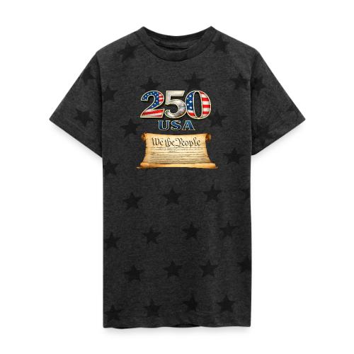 250th anniversary celebration of America - Kid's 5 Star Print T-Shirt