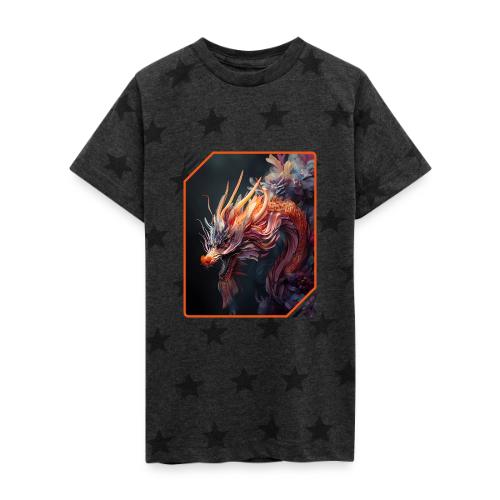 Dragon Dreams - Kid's 5 Star Print T-Shirt