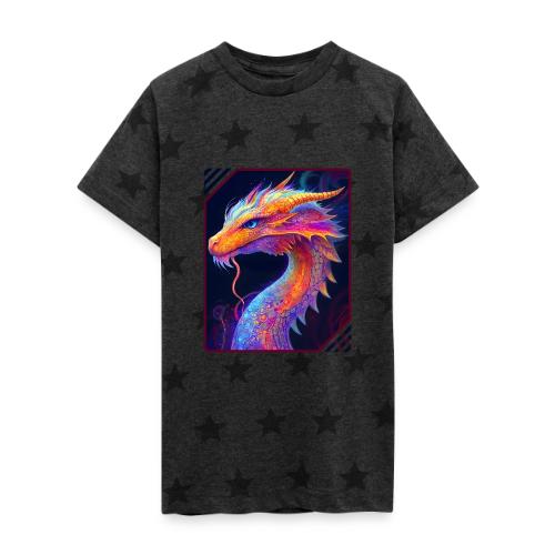 Dragon Spectrum - Kid's 5 Star Print T-Shirt