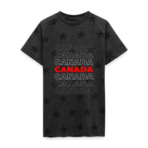 True North Tribute – Canada - Kid's 5 Star Print T-Shirt