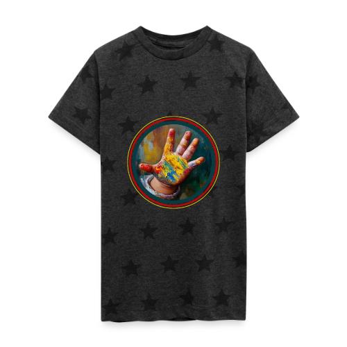 Colors of Innocence - Kid's 5 Star Print T-Shirt