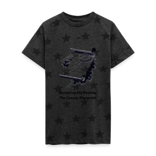 Cosmic Blueprint T-Shirt - Kid's 5 Star Print T-Shirt