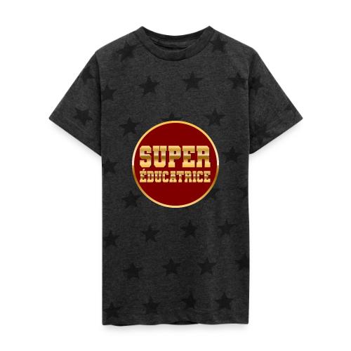 Super educator - Kid's 5 Star Print T-Shirt