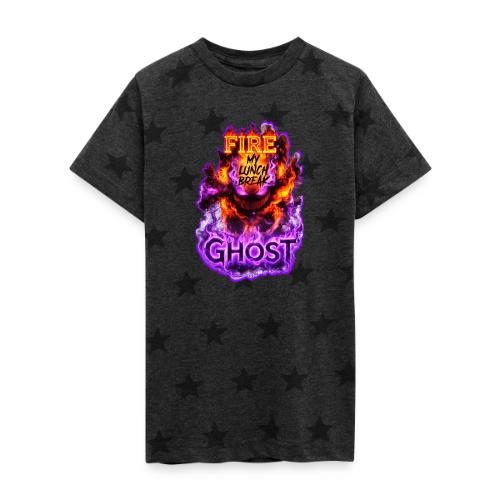 The Fire Ghost 26 - Kid's 5 Star Print T-Shirt