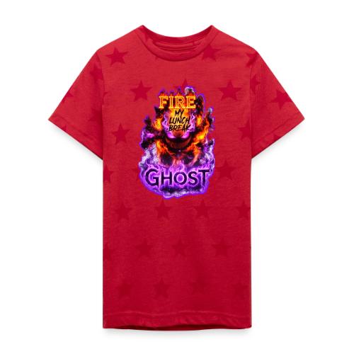 The Fire Ghost 26 - Kid's 5 Star Print T-Shirt