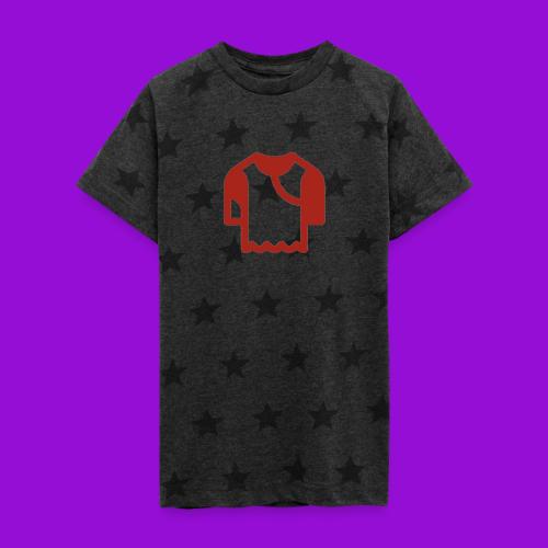 Logo outline - Kid's 5 Star Print T-Shirt
