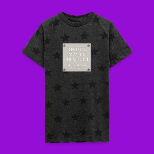 Results - White - Kid's 5 Star Print T-Shirt