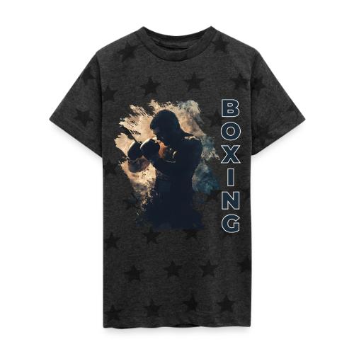 Boxing Ready - Kid's 5 Star Print T-Shirt