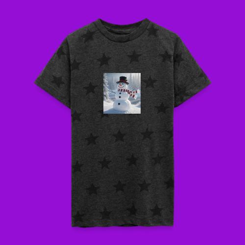 Frosty - Kid's 5 Star Print T-Shirt