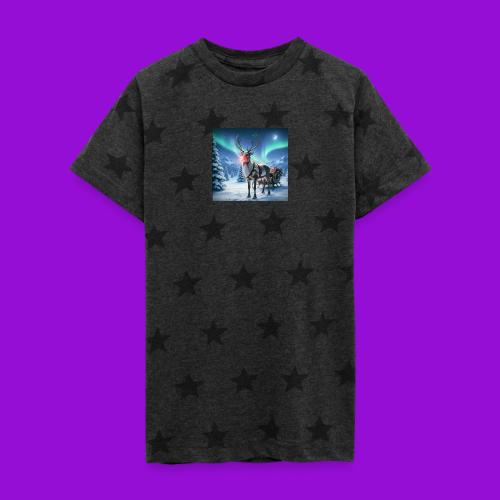 Rudolph the red nosed reindeer - Kid's 5 Star Print T-Shirt