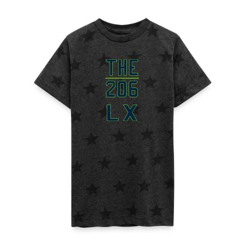 THE | 206 - Unleashed Style Inspired - Fan WIN - Kid's 5 Star Print T-Shirt