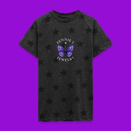 Pennie's Jewelry - Kid's 5 Star Print T-Shirt