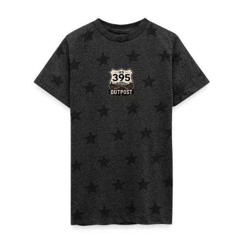 395 Outpost Shield - Kid's 5 Star Print T-Shirt