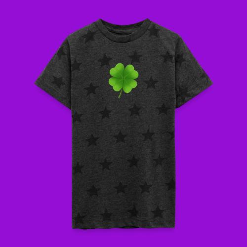 Four leaf clover - Kid's 5 Star Print T-Shirt