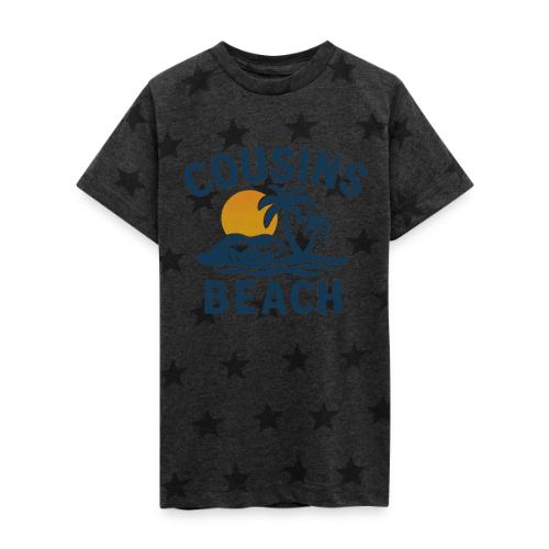 cousins beach t shirt - Kid's 5 Star Print T-Shirt