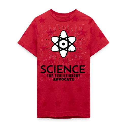 Science The Evolutionary Advocate - Kid's 5 Star Print T-Shirt