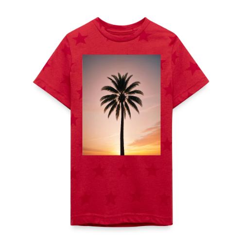 palm peace - Kid's 5 Star Print T-Shirt