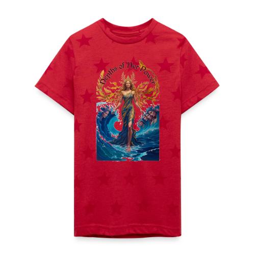 Women’s Day Tidal Sovereign T Shirt, Gift for Wife - Kid's 5 Star Print T-Shirt