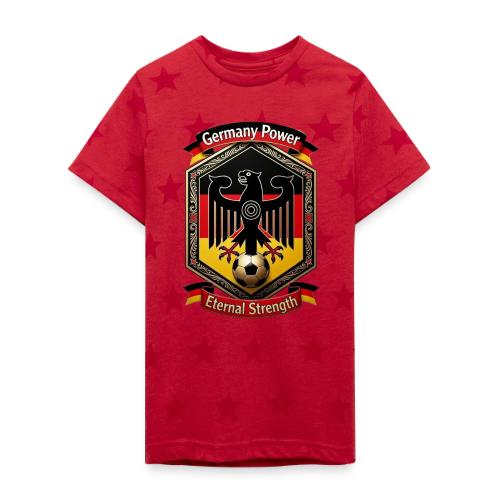 Germany Eagle Power T-Shirt, Flag Pride Gift - Kid's 5 Star Print T-Shirt