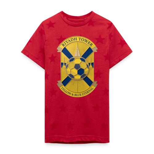 Riyadh Tower T Shirt, Football City Pride Gift - Kid's 5 Star Print T-Shirt
