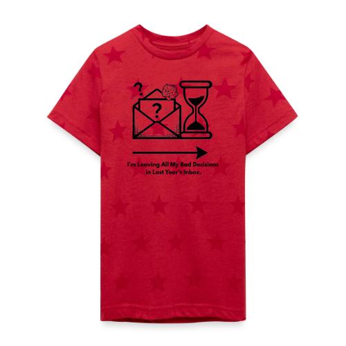 Last Year's Inbox T-Shirt - Kid's 5 Star Print T-Shirt