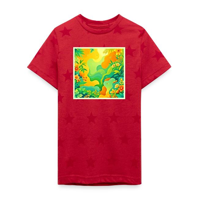Tropical Foliage Abstract