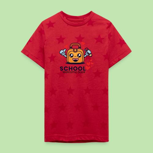 first day of school outfit- school Welcome back - Kid's 5 Star Print T-Shirt