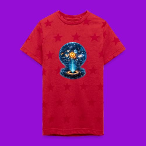 Holographic Universe - Kid's 5 Star Print T-Shirt