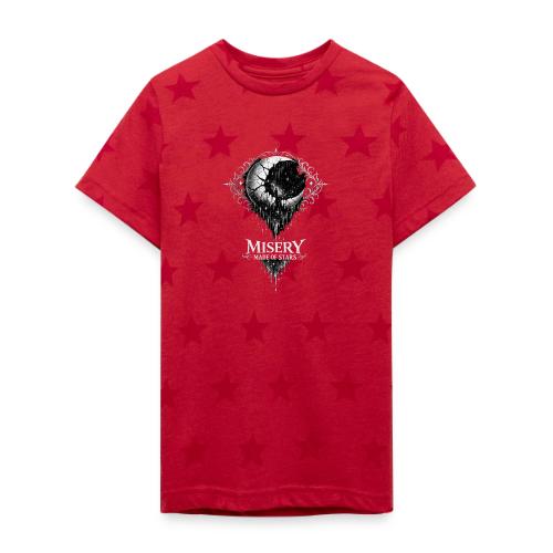 Misery made of stars - Kid's 5 Star Print T-Shirt