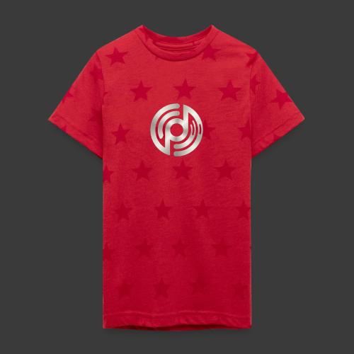 Open Musicians Collective Chrome Logo - Kid's 5 Star Print T-Shirt