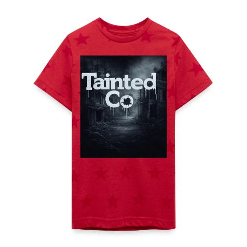 Tainted Co Town - Kid's 5 Star Print T-Shirt