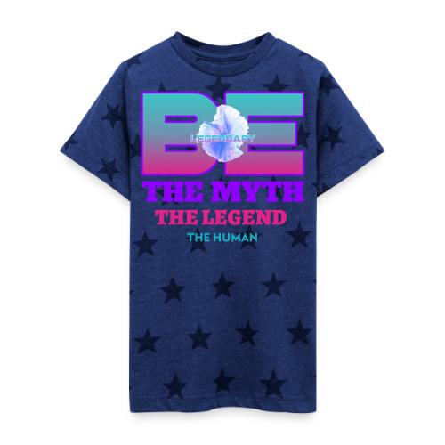 Be Legendary - Kid's 5 Star Print T-Shirt