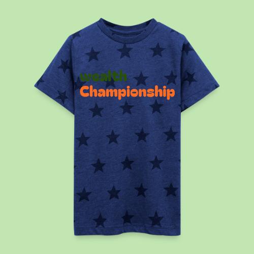 Wealth Championship - Kid's 5 Star Print T-Shirt