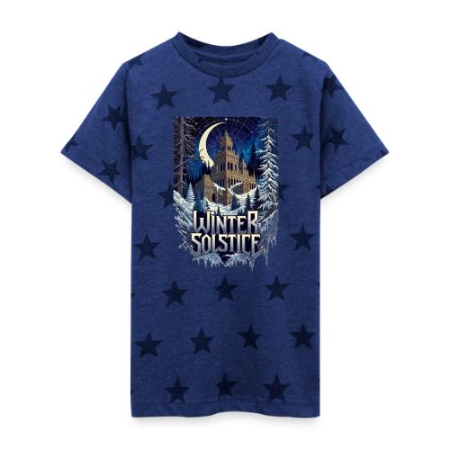 Gothic Solstice T-Shirt, Premium - Kid's 5 Star Print T-Shirt