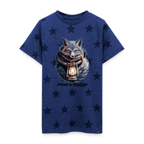 Hygge Ember Fox T-Shirt - Kid's 5 Star Print T-Shirt