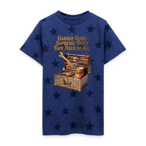 Garage Guru T Shirt - Kid's 5 Star Print T-Shirt