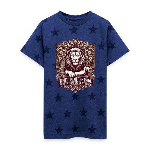 Protector of the Pride T Shirt, Sarcastic Dad Gif - Kid's 5 Star Print T-Shirt