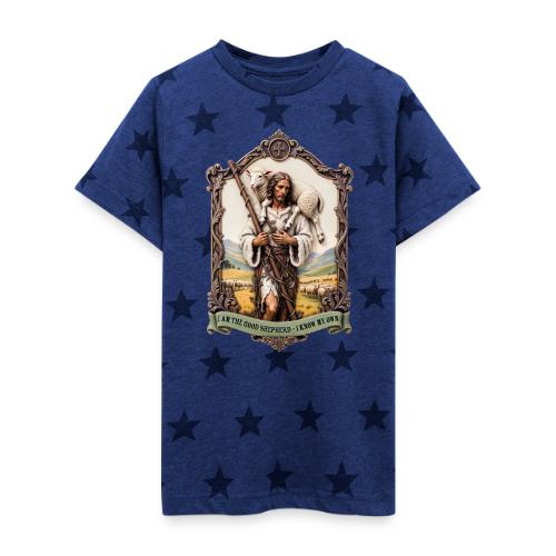 I Am The Good Shepherd T Shirt, Christian Gift - Kid's 5 Star Print T-Shirt